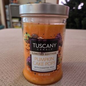 New Tuscany Candle® Limited Edition Jar Candle - Pumpkin Cake Pops 2 wick